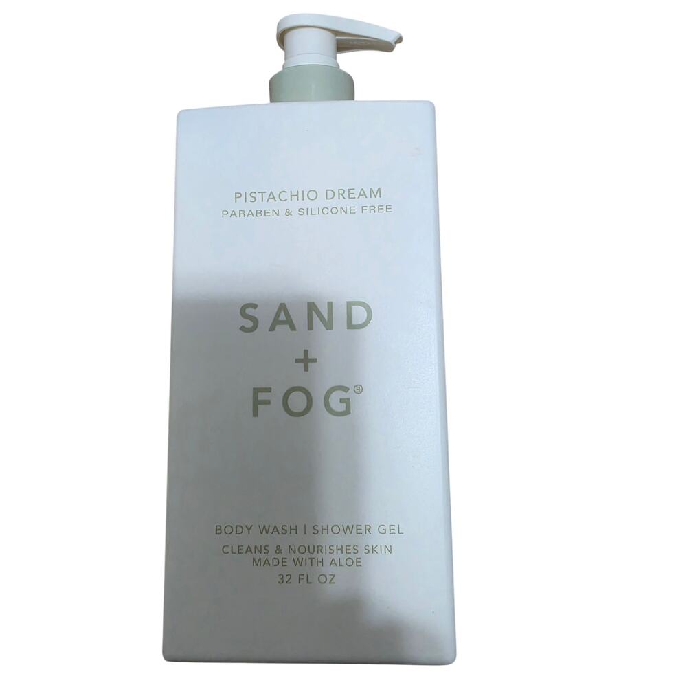 NEW Sand + Fog VANILLA SANDALWOOD Body Wash Shower Gel 32 oz.